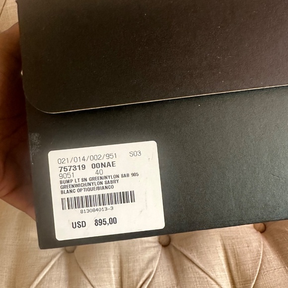 SAINT LAURENT BUMP SNEAKERS IN SMOOTH LEATHER - Picture 2 of 8